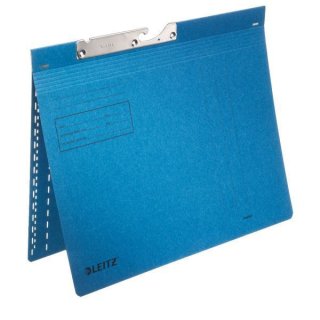 Pendelhefter A4, blau, kaufmännische Heftung oder Amtsheftung, Karton: 250g