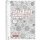 BRUNNEN Collegeblock A4 kariert Lineatur 28, 80 Blatt, 90 g/m², Floral