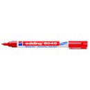 edding 8040 Wäschemarker rot 1 mm – 10er-Pack - waschfest bis 95°C