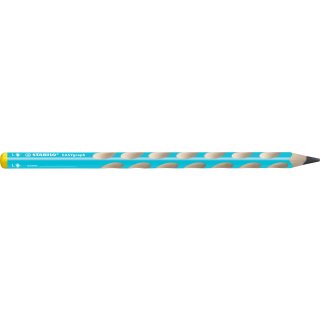 Stabilo Bleistift EASYgraph ergonomischer Linkshänderbleistift 2B, blau