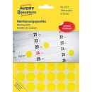Avery Zweckform Markierungspunkte, gelb, 12mm
