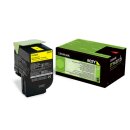 Lexmark 80C20YE Toner Gelb, 1.000 Seiten, Corporate -...