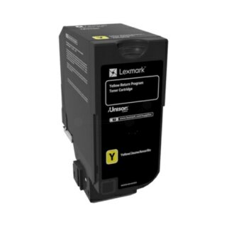 Lexmark 74C0S40 Toner Gelb, 7.000 Seiten - Original