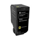 Lexmark 74C0S40 Toner Gelb, 7.000 Seiten - Original