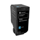 Lexmark 74C2SCE Toner Cyan, 7.000 Seiten,...