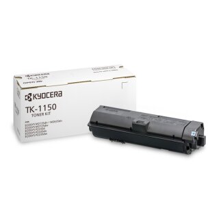Kyocera TK-1150 Toner Schwarz, ca. 3.000 Seiten - Original