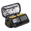 COOCAZOO PencilDenzel / Etuibox "Woodsman" inkl. Stiftehalter für bis zu 12 Stiften, leer