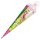 Roth Schultüte Effektschultüte Traumelfe,verspielte kräftige Farben mit Glitter , 85cm 6eckig