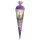 Roth Schultüte Geschwistertüte Butterfly rund mit pinkfarbenem Tüllverschluss, 35cm