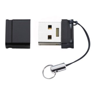 Speicherstick Slim Line USB 3.0 schwarz, Kapazität 64 GB