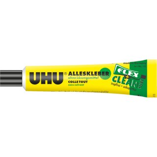 Alleskleber UHU flex&clean 20 g ohne Lösungsmittel