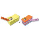 Post-it Super Sticky Notes 12 Bl. in gelb 48x48 mm + 12...