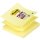 Haftnotiz Super Sticky Z-Note, 76 x 76 mm, 12 x 90 Blatt, gelb