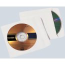 B&uuml;roring CD H&uuml;lle, Selbstklebend, wei&szlig;,...