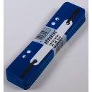 Heftstreifen Büroring kurz blau Kunststoffdeckleiste...
