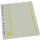 Trennblätter A4, gelb, chamois, farbiger Orgadruck, 1 Packung = 100 Stück, 230g/qm RC Karton