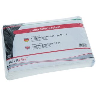 Luftpolsterversandtaschen 14/D, weiß, 200 x 275 mm