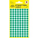 Markierungspunkte, grün, Ø 8 mm, permanent, 1...