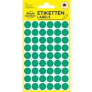Markierungspunkt, grün, Ø12 mm, permanent, 1...