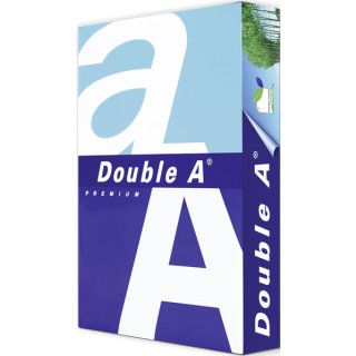 Double A Kopierpapier, DIN A3, 80g/qm, weiß, Weißegrad: 168 CIE, Packung à 500 Blatt