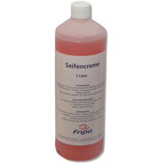 Seifencreme passend für FRIPA Seifenspender, 1 Liter, 1 Karton = 8x 1 Liter