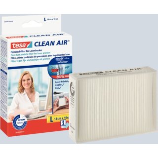 Clean Air Feinstaubfilter für Laserdrucker, Größe L, 140 x 100 mm