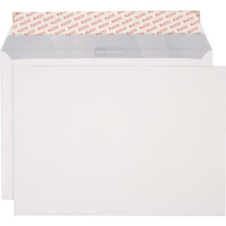 Briefumschlag DIN C4, ohne Fenster, haftklebend, weiß, 120g/qm, 250 Stück