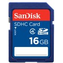SDHC Speicherkarte, Kapazität 16 GB für Digital...