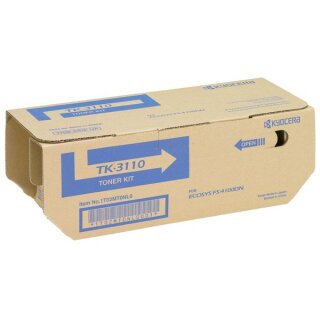 Kyocera TK-3110 Toner Schwarz, ca. 15.500 Seiten - Original