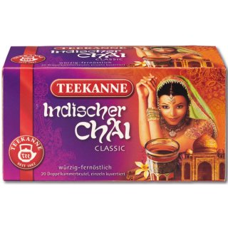 Ländertee Indischer Chai, 20 Portionsbeutel à 2 g