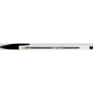 Kugelschreiber Cristal Original, 0,4 mm, dokumentenecht, nachfüllbar, schwarz