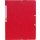 Eckenspannmappe für DIN A4 ohne Klappen, Fassungsvermögen: 250 Blatt, 320 x 240 mm, rot