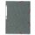 Sammelmappe/Eckspannermappe, DIN A4+, 400g, Manila, 3 Klappen und Gummiband, 24 x 32 cm, grau
