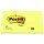 Haftnotiz Note, 127 x 76 mm, 12 x 100 Blatt / Block, gelb