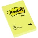 Haftnotiz Note, 51 x 76 mm, 12 x 100 Blatt / Block,  gelb