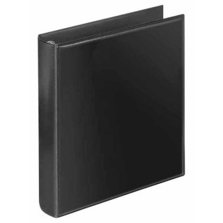 Prospektringbuch, A5, schwarz, 4-Ring-Mechanik 30 mm