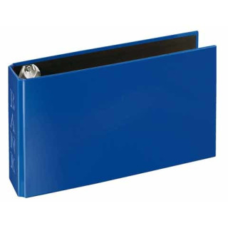 Bankordner Classic, A6 quer, blau, 2-R-Combi, 30 mm