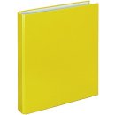 Ringbuch Basic, DIN A4, PP, 4-D-Ring, gelb