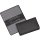 Document Safe Ausweis, Schutzhülle PVC+Spezialfolie 93 x 59 mm, schwarz