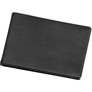 Document Safe Ausweis Schutzhülle, PVC+Spezialfolie, 115 x 78 mm, schwarz
