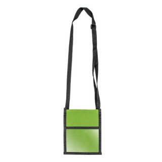 Brustbeutel Velocolor, grün, 135 x 175 mm, aus Polyester, Packung à 6 Stück