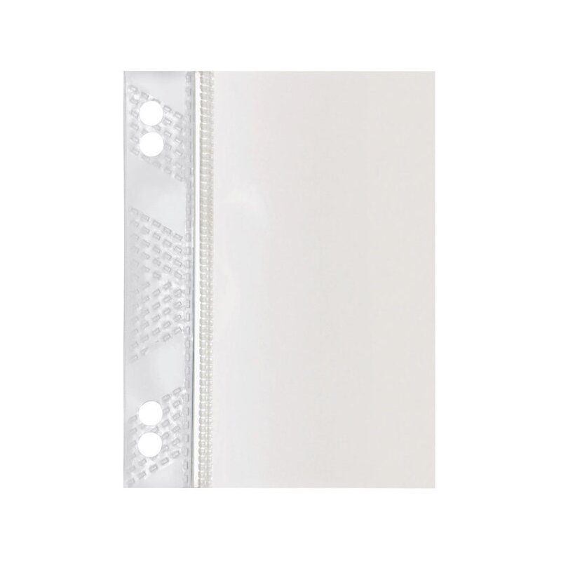 VELOFLEX DOPPELHEFTFIX Heftstreifen - Selbstklebend, 6x10 Cm, Glasklar, 10er Pack