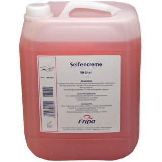 Seifencreme passend für FRIPA Seifenspender, im 10 Liter Kanister