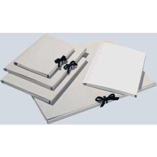 Sammelmappen aus 500g/qm Graupappe, ohne Druck im Format DIN A4