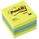 Post-it Haftnotiz Mini W&uuml;rfel 51x51mm, 400 Blatt,...