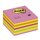 Haftnotiz Note Würfel, 76 x 76 mm, Würfel à 450 Blatt, blattmohnrot, zitronengelb, neonorange, ultrapink, limonengrün