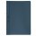 Klemmappe für DIN A4, Manilakarton 250g/qm, 237 x 309 mm, ohne Vorderdeckel, für 10 Blatt,blau