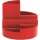 Rundbox rot, 6 Fächer, mit Brief- und Zettelfach, bruchsicherer Kunststoff, Maße: Ø 14 x Höhe 12,5 cm