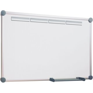 Whiteboard 2000 MAULpro, 90 x 120 cm, Fläche kunststoffbeschichtet, mit Alurahmen, inkl. Infoleiste