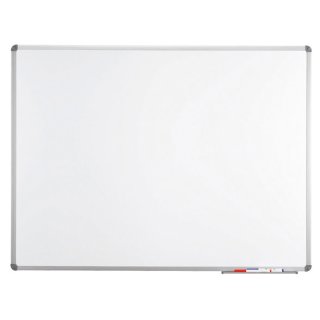 Whiteboard MAULstandard 90 x 180 cm, Emaille-Oberfläche, Aluminiumrahmen